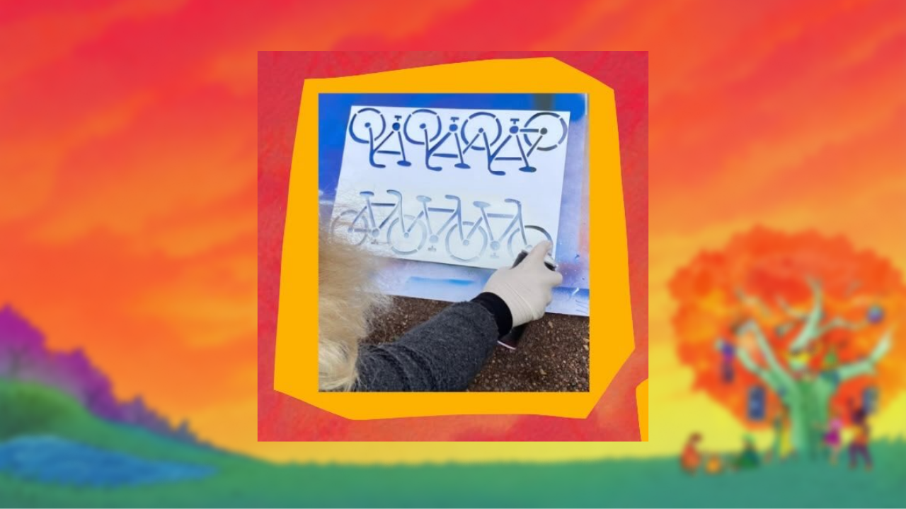 Schablonengraffiti (by Paul)